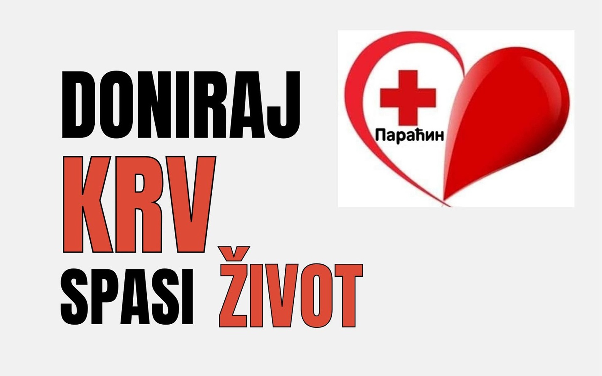 Ovog četvrtka akcija dobrovoljnog davanja krvi FOTO: Crveni krst Paraćin